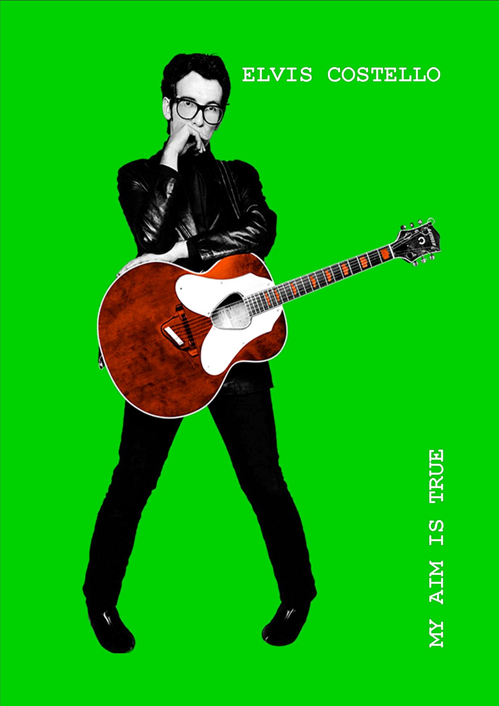 ELVIS COSTELLO A1 Art Poster My Aim is True The Etsy