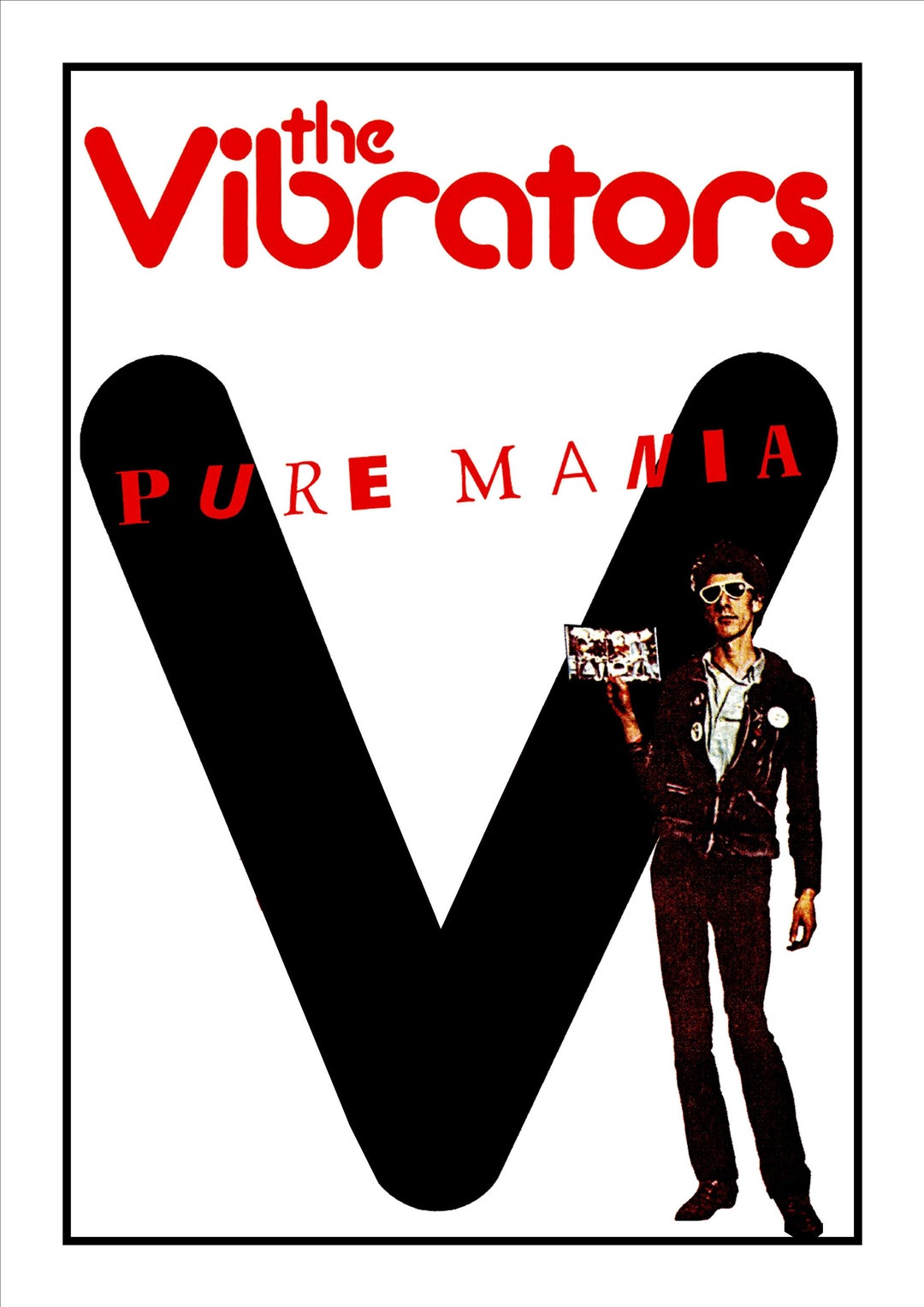 The VIBRATORS Pure Mania Punk A5 Greeting Card Etsy UK
