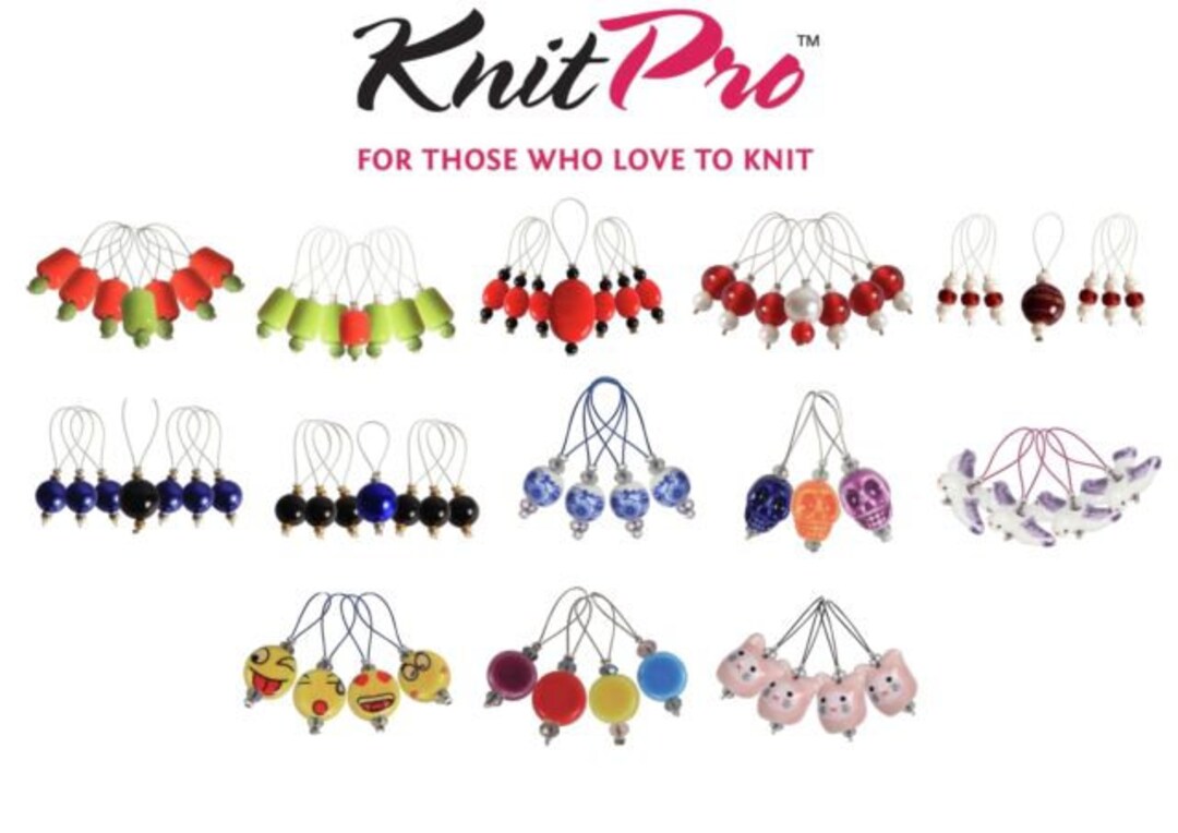Stitch Markers Knitpro Zooni Stitch Markers Fun Stitch Etsy UK
