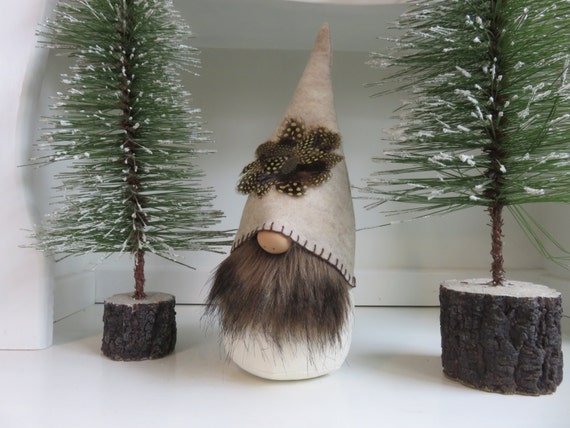 Swedish gnome Tomte Nisse woodland gnome elf 6-7 | Etsy