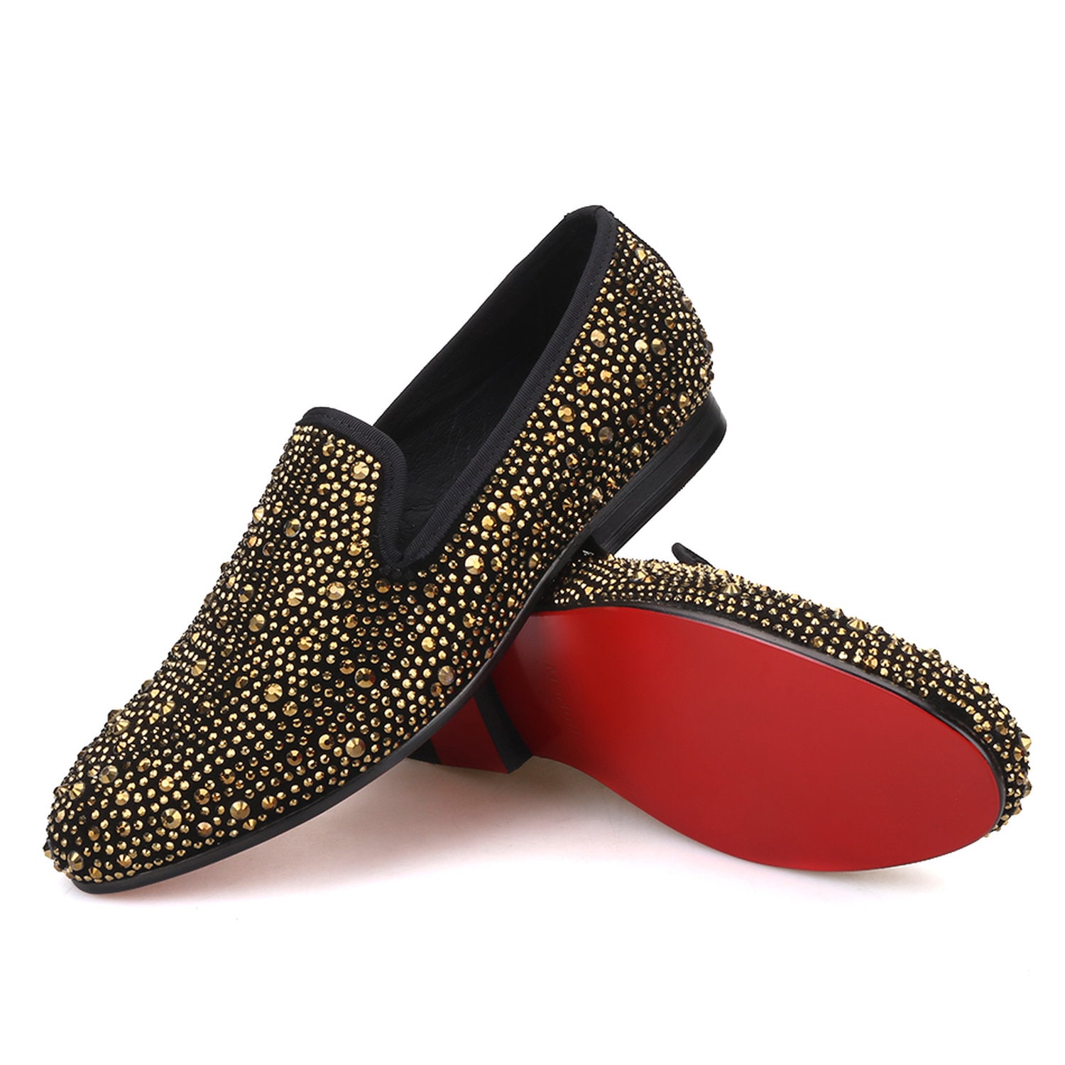 gold dress shoes for prom Glitter Gold Shoes main image 0