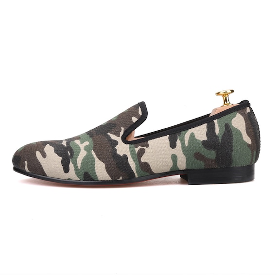 Merlutti Custom Camouflage Loafers - Etsy