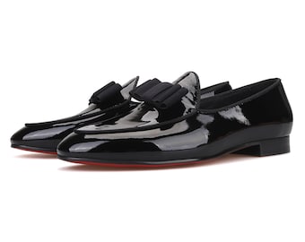 Vintage Carroll & Co ? Slip on Loafers Shoes Black Men UK Sz  display picture 1