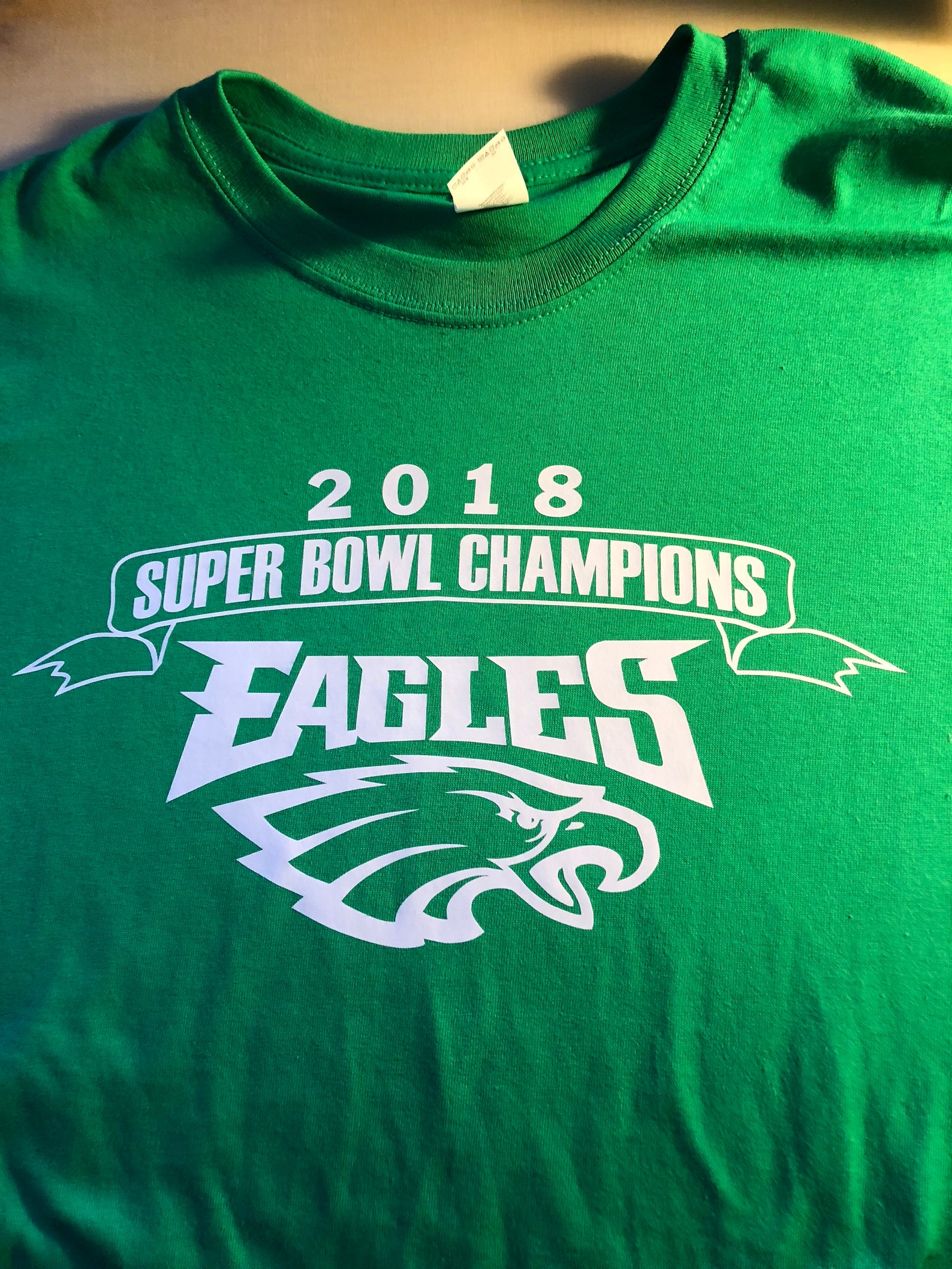 Tshirt 2018 world champs Philadelphia Eagles super bowl Grey  Etsy