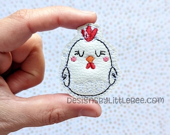 Chicken Feltie - Instant Download Embroidery Design