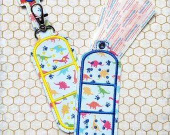 Bandage Case – Snap Tab & Eyelet – Instant Download Embroidery Design