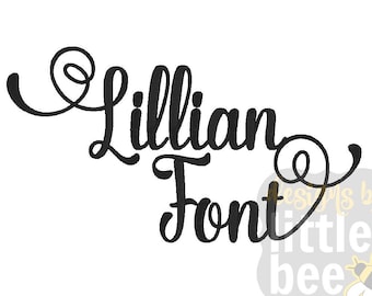 Lillian Font: 2″, 3″ 09 22 2017