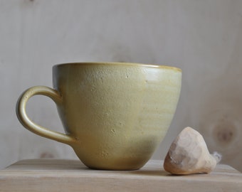 Handmade ceramic mug, pottery cup, tea, coffee, eco, rustic, modern, birthday present, art, Scandinavian, Christmas gift, japandi, home