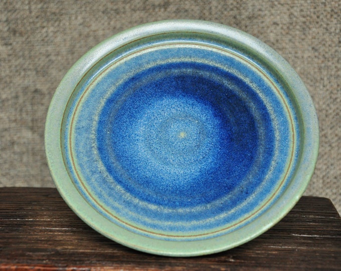 New Green and Blue Plate Etsy