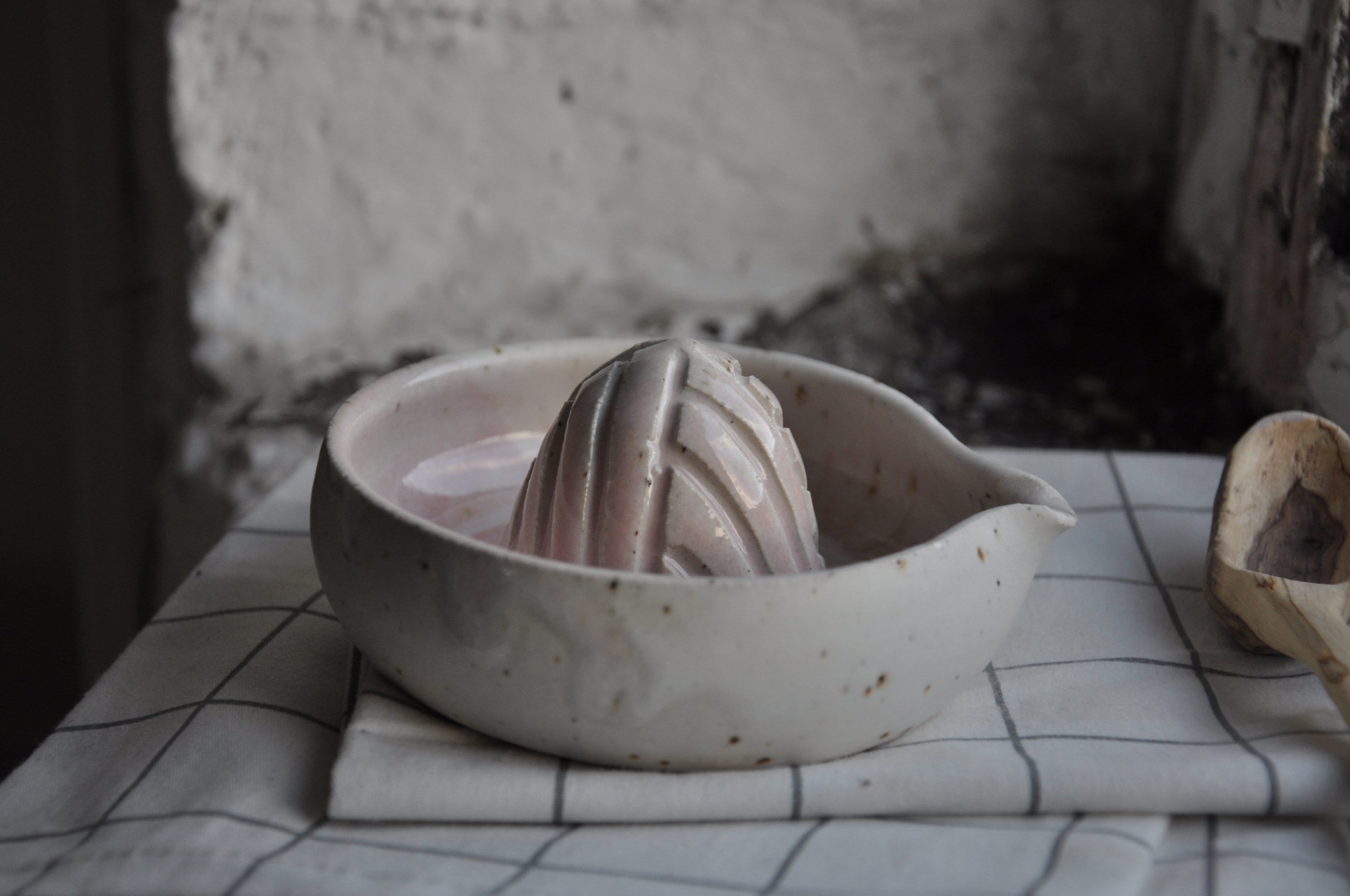 Handmade ceramic lemon juicer pottery juicer eco rustic Etsy