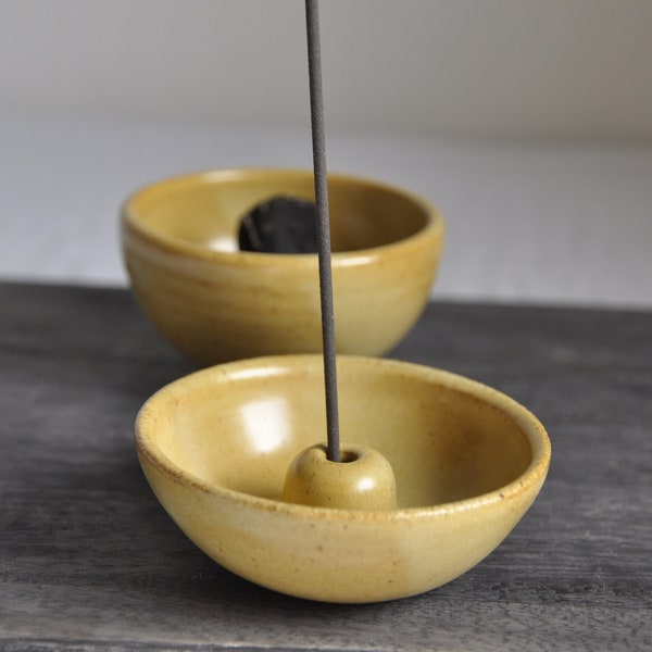 Ceramic Incense Bowl Etsy