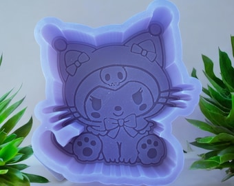 Cute Kitty Halloween Costume Silicone Mold