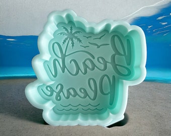 Beach Please Silicone Freshie Mold