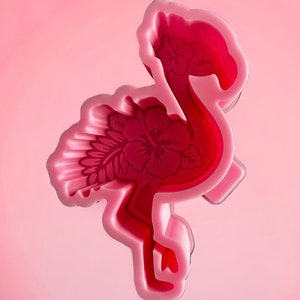 Flamingo Silicone Freshie Mold image 3