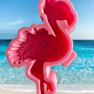 Flamingo Silicone Freshie Mold image 2