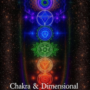 Escaneo de ubicación dimensional y de chakras: lectura, limpieza y activación de chakras cuánticos