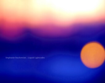 Digitale Datei zum Drucken, Sonnenuntergänge in abstrakter Serie, Abstrakt, Naturfotografie