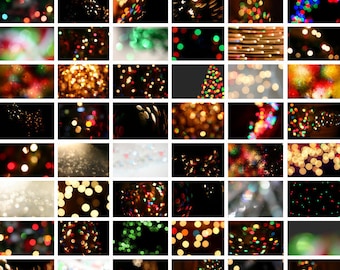Weihnachten Overlays, Weihnachten Bokeh Overlays, Weihnachtshintergrund, Weihnachten Digitaler Hintergrund