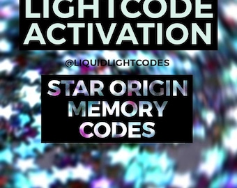 Star Origin Memory Codes | Lightcode Activation