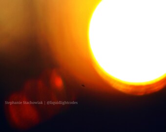 Digitale Datei zum Drucken, Sonnenuntergänge in abstrakter Serie, Abstrakt, Naturfotografie