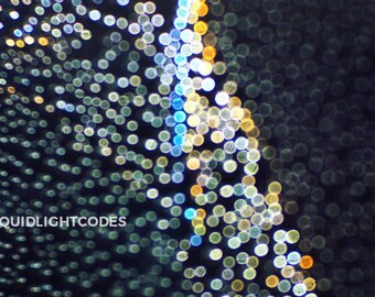 Digitale Datei zum Drucken, Abstrakt Lightcode Aktivierung