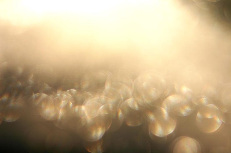 May include: Abstract image with a soft focus effect. The image features a gradient of light and dark tones, with a blurred bokeh effect. The colours range from light gold to a darker brown.