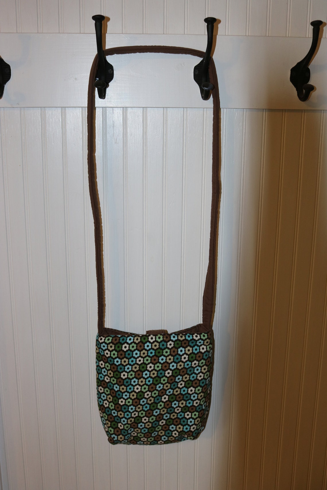 Floral Cross Body Bag / Cross Body Purse / Floral Purse / Etsy