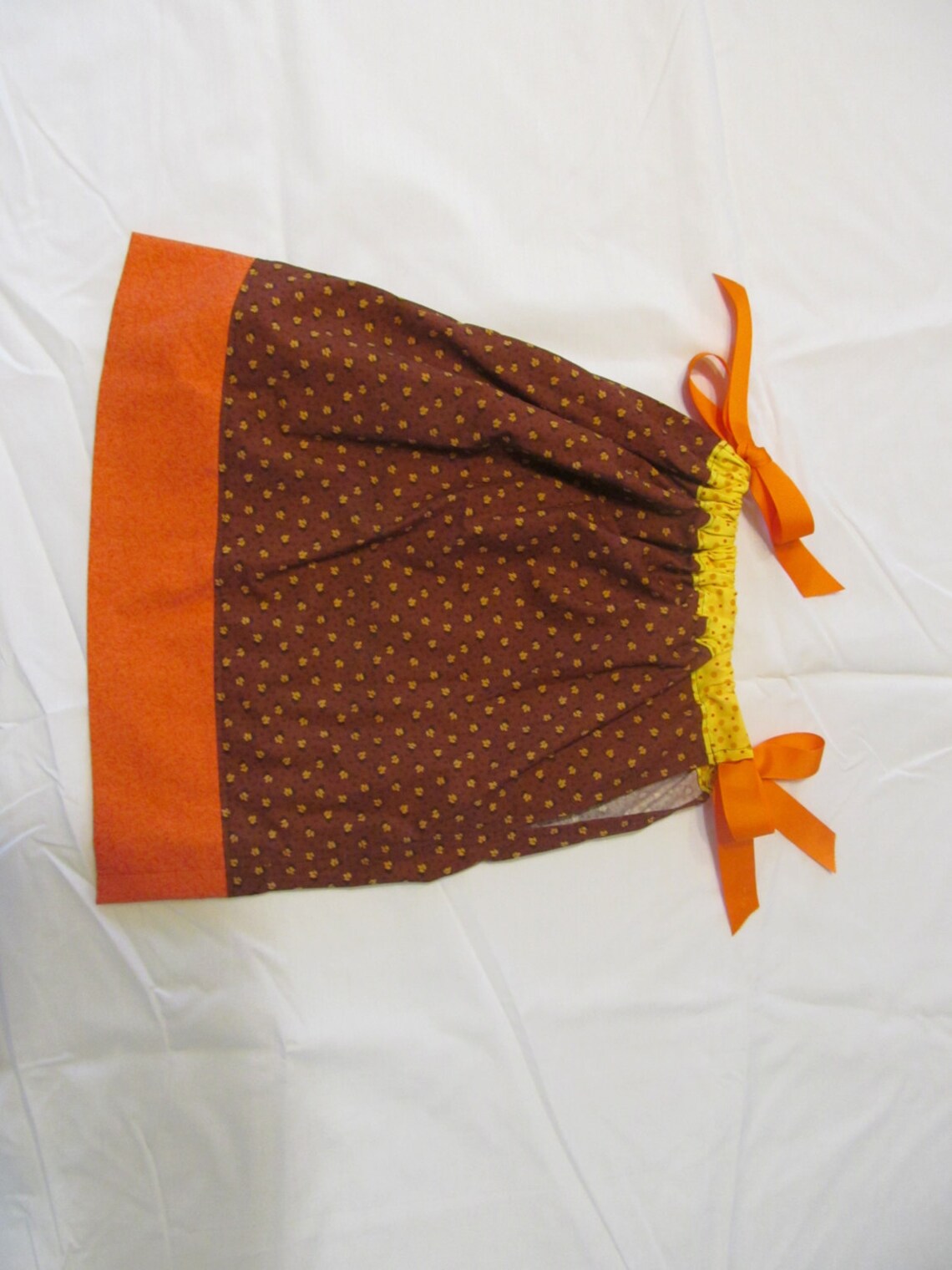 Turkey Pillowcase Dress / Made to Order / Thanksgiving Dress/ Etsy