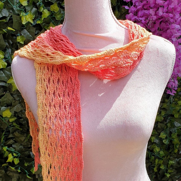 Ombre Lacey scarf