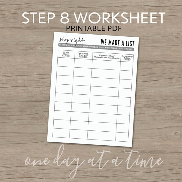 Worksheet etsy