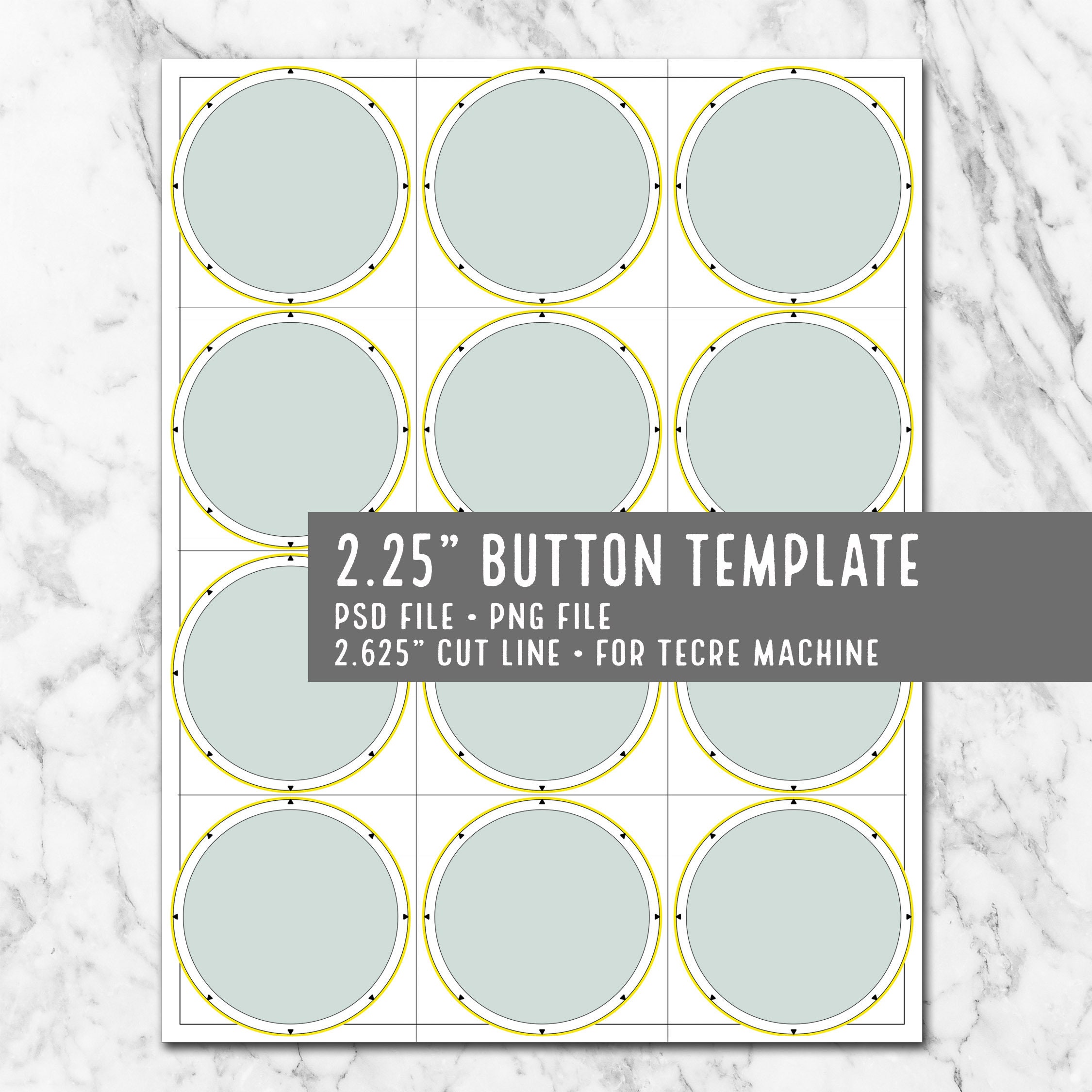 Templates For Button Art