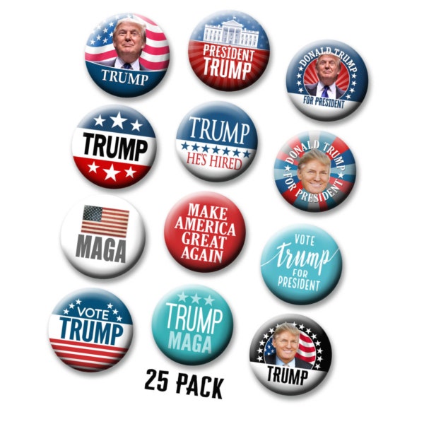 Trump Campaign Button Etsy