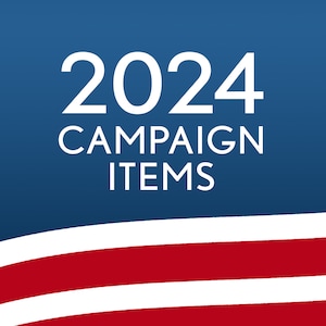 3-pack of 1.5 Donald Trump 2024 Buttons Republican for President Classic Ike Design and More pin button image 5