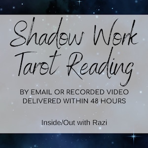 Shadow Work Tarot Reading