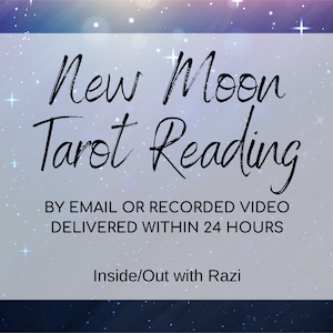 Neumond Tarot Legung (24hr schnelle Lieferung-Lesung am selben Tag)