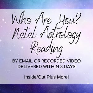 Quem é você? Leitura de Astrologia Natalina