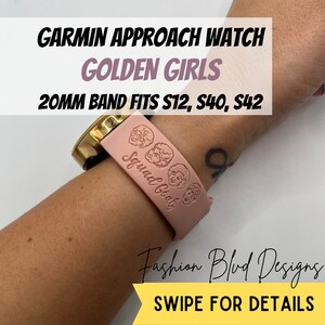 TenCloud Paquete De 5 Correas De Repuesto Compatibles Con Garmin Approach S40 S42 S12, Bandas Deportivas Suaves De Silicona Para Approach S40/Vivoactive 3/Venu 2 Plus/Venu/Forerunner 245M - View #14