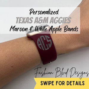 Aggie apple watch band sales