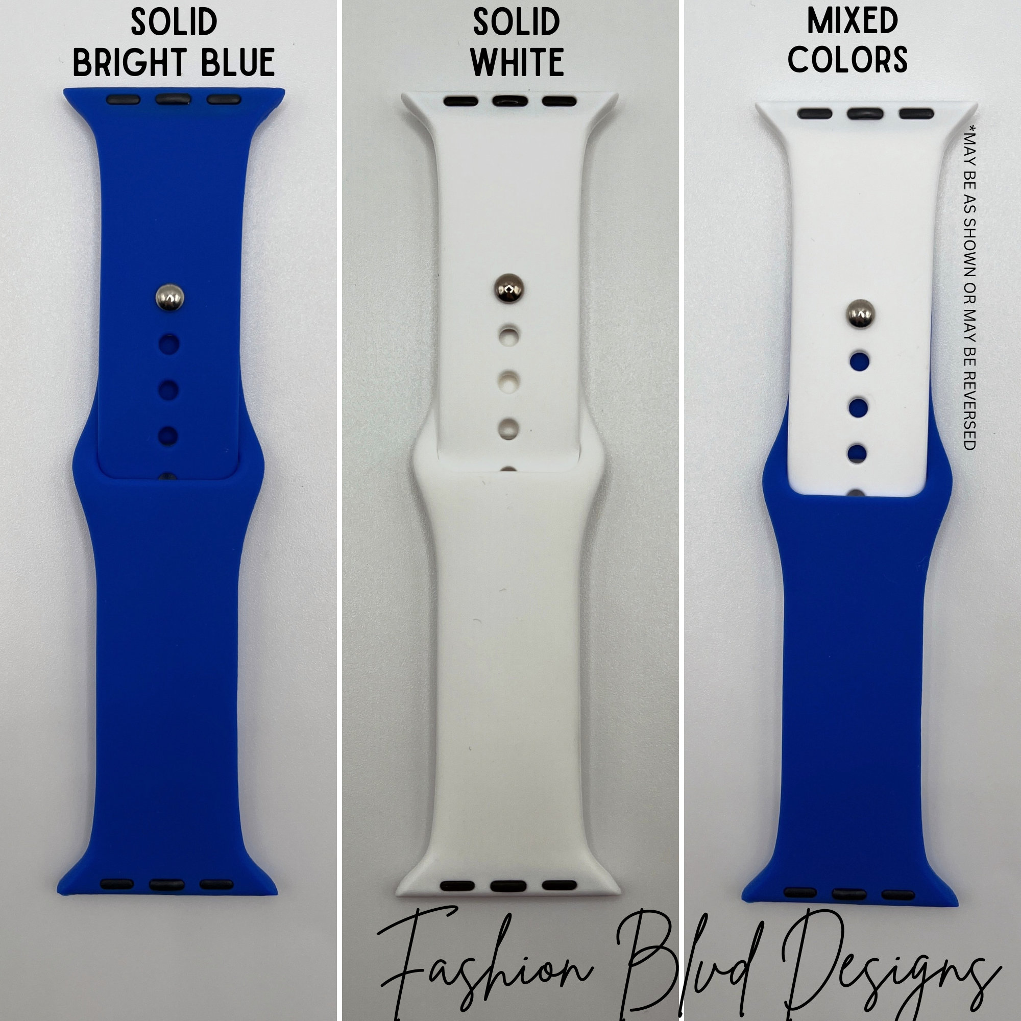 Duke Blue Devils Personalized Apple Watch Band White Blue Laser Engraved Silicone Fits ALL 38 40 41 42 44 45 49mm College Football Etsy