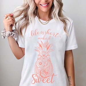 Life is short make it sweet shirt, Country music shirt, Gift for her, Nashville shirt, Dominion country shirt, Western country shirts