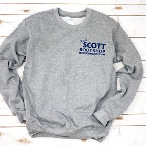 Keith Scott body shop hoodie, T-shirt crewneck sweatshirt and tank top, hill shirt, Pop culture shirt, Size XS-4X, image 2