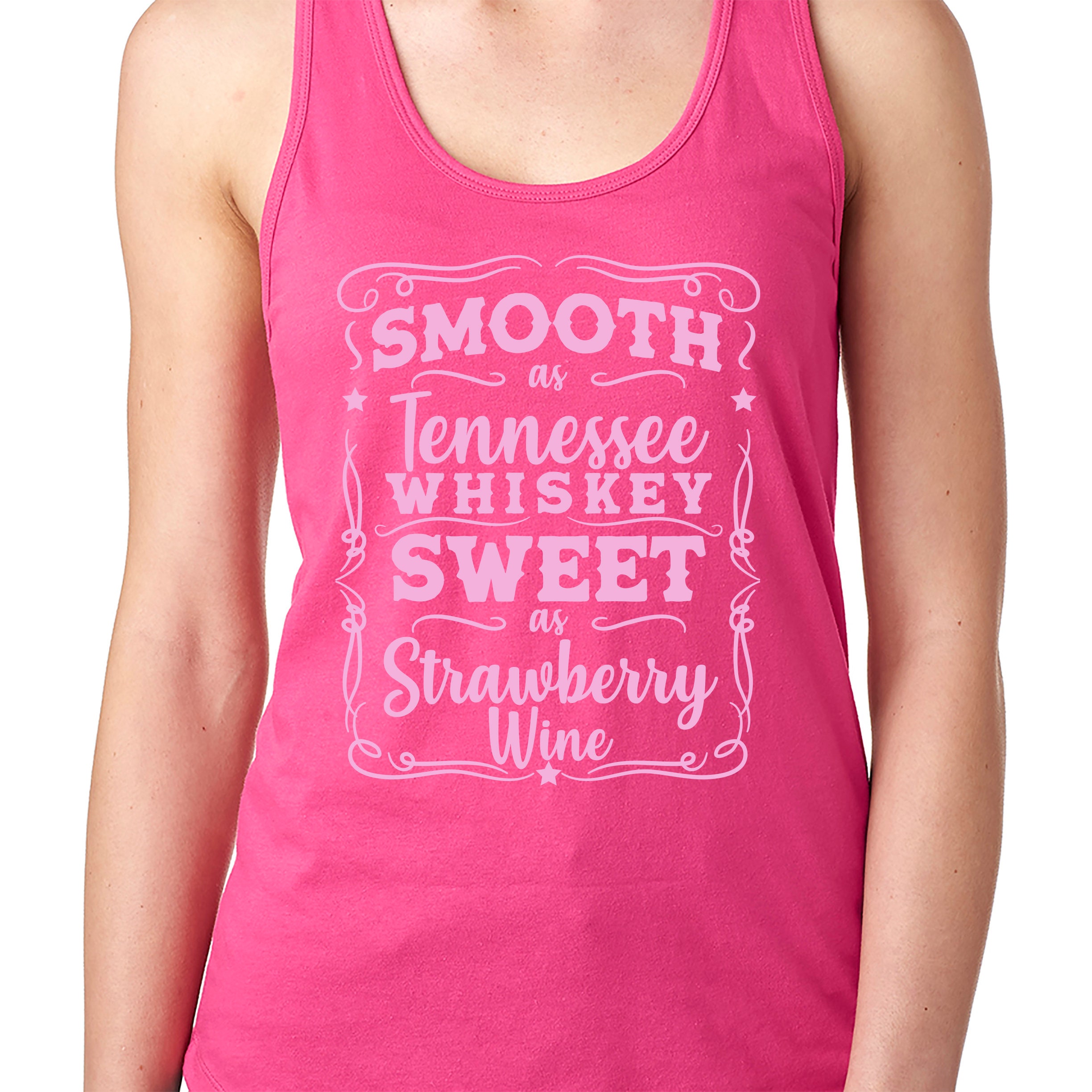 SMOOTH AS TENNESSEE WHISKEY TANK TOP-premium fabric-Trails Clothing –
