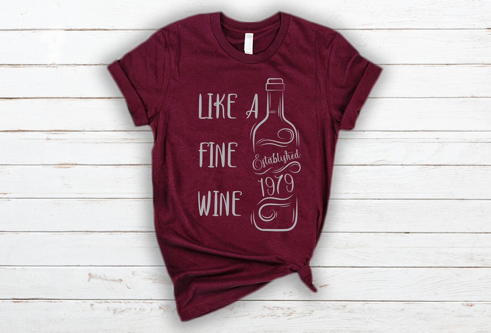 Like a fine wine shirt birthday shirt for her 40th birthday Etsy