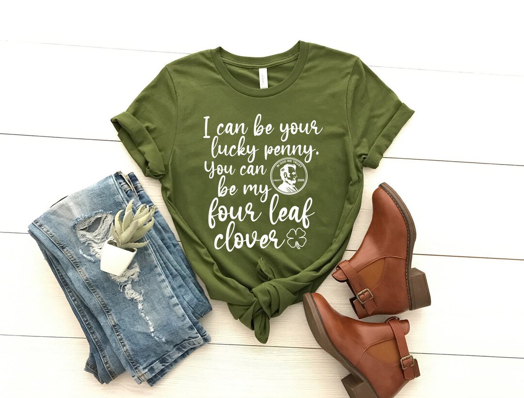  Four Leaf Clover Baseball T-Shirt - Happy T-Shirt - Cool Design Baseball  Tee - Navy White, S : Clothing, Shoes & Jewelry