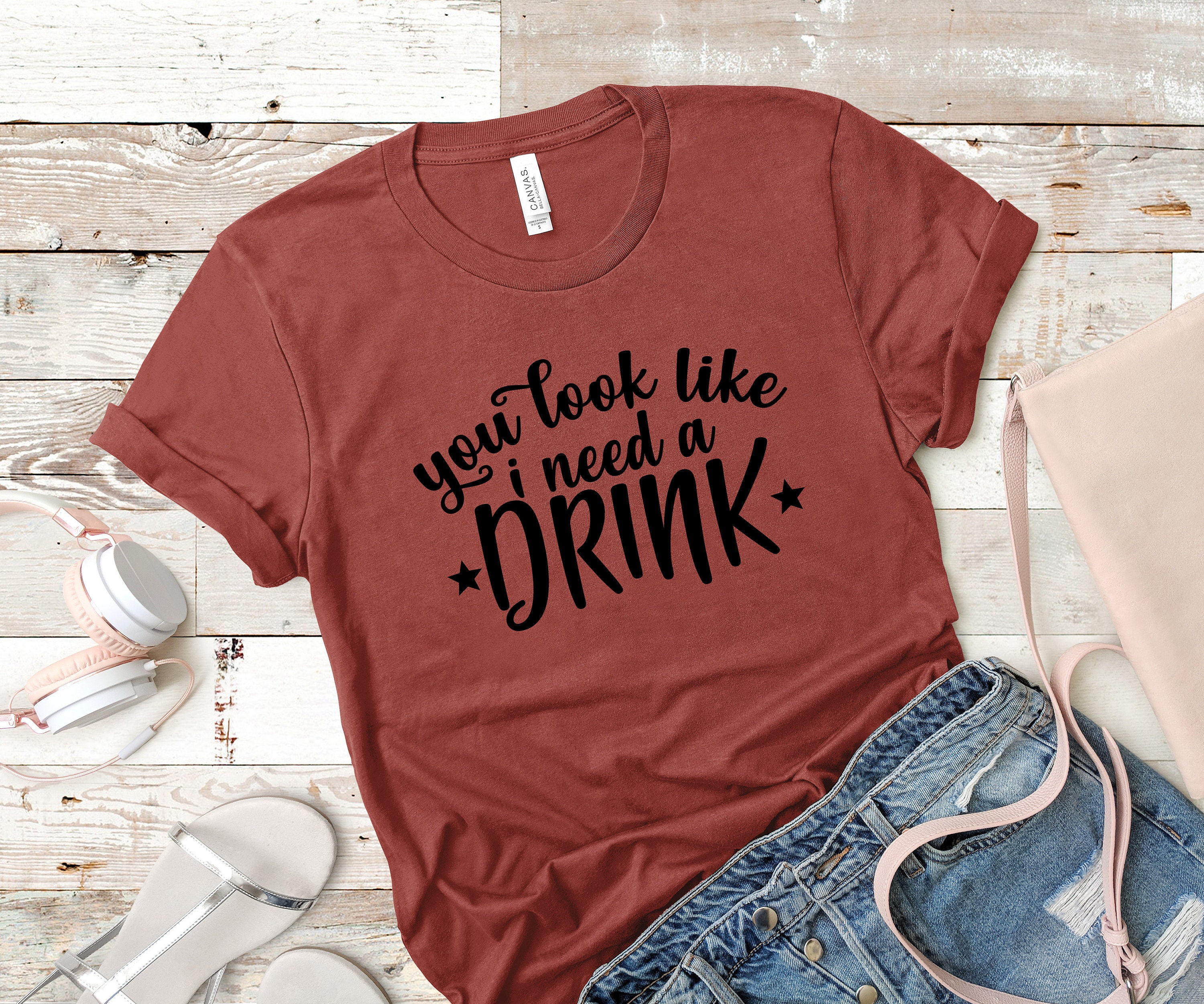 Look like I need a drink shirt Country music shirt Country | Etsy