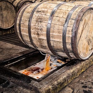 Fine Art Photo Print of Bourbon Batching