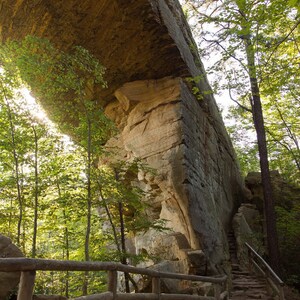 Natural Bridge Arch in Red River Gorge Fine Art Print, Eastern Kentucky Wall Decor for Home, Office, Hospital, Dining Room Decor