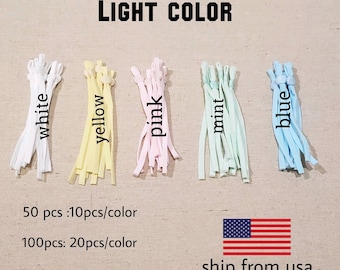 Soft Elastic with Adjuster, Adjustable Ear Loops Elastic,Soft Elastic for sewing Face Masks , 5mm elastic , 1/4" soft Elastic with stoppers