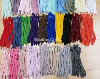 Mixed Color Soft Elastic Band Cord with Adjustable Stopper Adjuster Buckle for DIY Mask Sewing USA