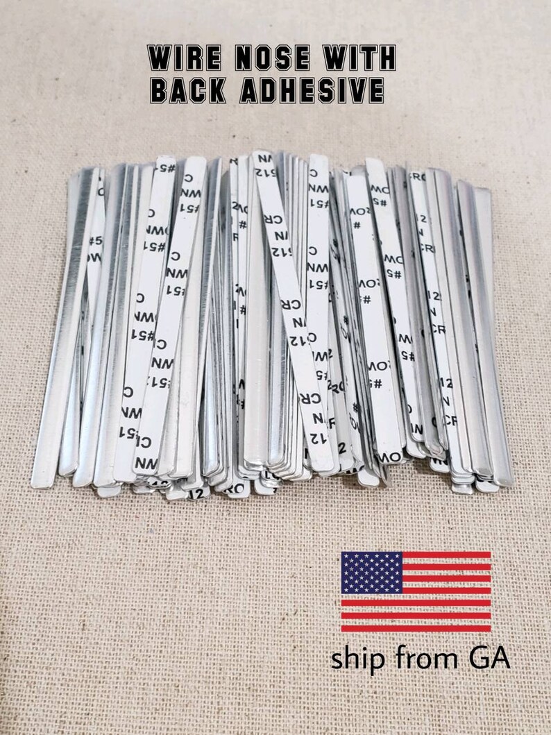Face Mask Nose Wire Strips Bulk Nose Wire Face Maskbendable Etsy